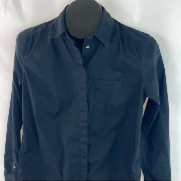 H&M Black Button-up - Picture 2 of 7